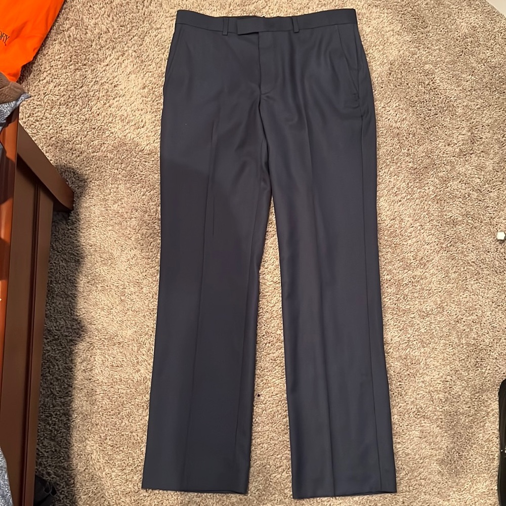 2 pair Kenneth Cole dress pants blue and grey NWT 32x32